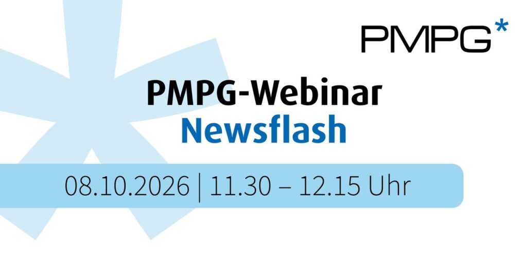 Einladungs Header PMPG-Webinar Newsflash